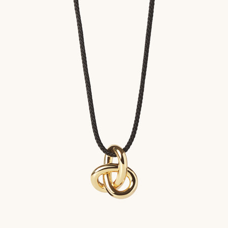 Amara Cord Necklace Gold